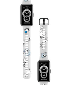 Correa Para Huawei Band 6 Snoopy Transparente