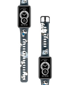 Correa Para Huawei Band 6 Snoopy Dark Transparente