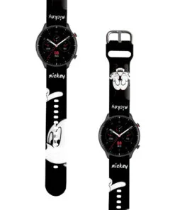 Correa Para Amazfit GTR 2 Mickey Mouse Negro