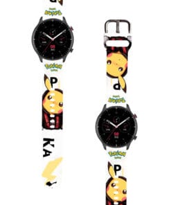 Correa Para Amazfit GTR 2 Pikachu Urbano Blanco
