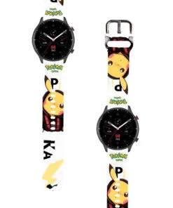 Correa Para Amazfit GTR 2 Pikachu Urbano Blanco