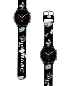 Correa Para Amazfit GTR 2 Snoopy Negro