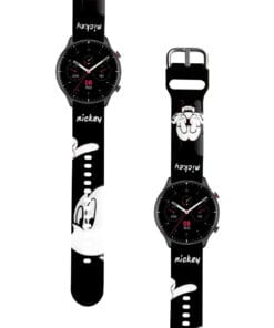 Correa Para Amazfit GTR 3 Mickey Mouse Negro