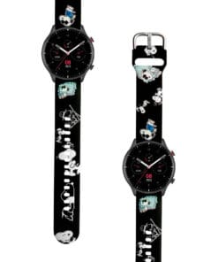 Correa Para Amazfit GTR 3 Snoopy Negro