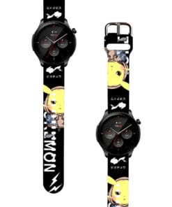 Correa Para Amazfit GTR 4 Pikachu Urbano Negro