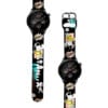Correa Para Amazfit GTR 4 Snoopy Cool Negro