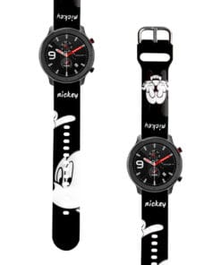 Correa Para Amazfit GTR 42MM Mickey Mouse Negro