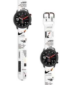 Correa Para Amazfit GTR 42MM Nike Air Blanco