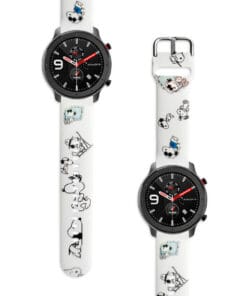 Correa Para Amazfit GTR 42MM Snoopy Blanco