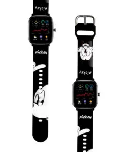 Correa Para Amazfit GTS 2 Mini Mickey Mouse Negro