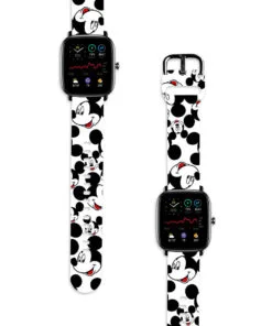 Correa Para Amazfit GTS 2 Mini Mickey Mouse Blanco