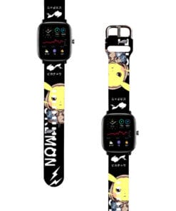 Correa Para Amazfit GTS 2 Mini Pikachu Urbano Negro