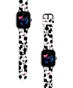 Correa Para Amazfit GTS 3 Mickey Mouse Blanco