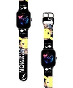 Correa Para Amazfit GTS 3 Pikachu Urbano Negro