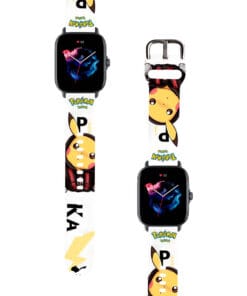 Correa Para Amazfit GTS 3 Pikachu Urbano Blanco