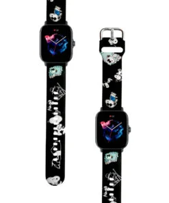 Correa Para Amazfit GTS 3 Snoopy Negro