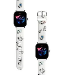 Correa Para Amazfit GTS 3 Snoopy Blanco