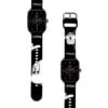 Correa Para Amazfit GTS 4 Mickey Mouse Negro