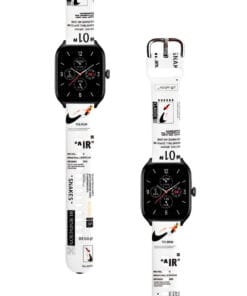 Correa Para Amazfit GTS 4 Nike Air Blanco