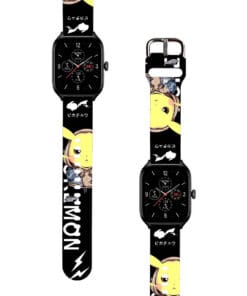Correa Para Amazfit GTS 4 Pikachu Urbano Negro