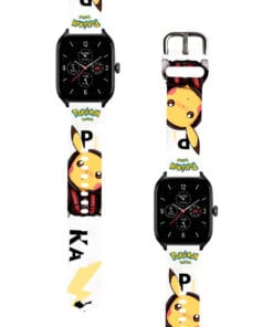 Correa Para Amazfit GTS 4 Pikachu Urbano Blanco