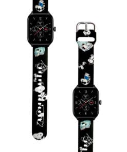 Correa Para Amazfit GTS 4 Snoopy Negro