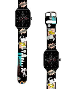 Correa Para Amazfit GTS 4 Snoopy Cool Negro