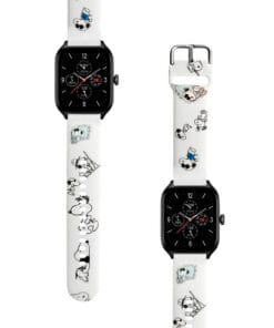 Correa Para Amazfit GTS 4 Snoopy Blanco