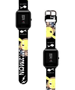 Correa Para Amazfit Bip Lite Pikachu Urbano Negro