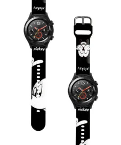 Correa Para Huawei Watch 2 Mickey Mouse Negro