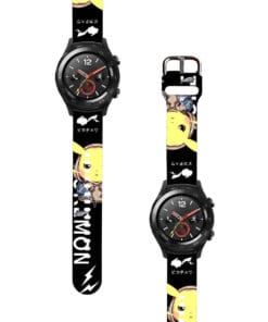 Correa Para Huawei Watch 2 Pikachu Urbano Negro