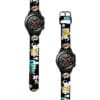 Correa Para Huawei Watch 2 Snoopy Cool Negro