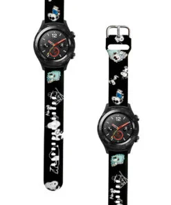 Correa Para Huawei Watch 2 Snoopy Negro