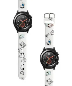 Correa Para Huawei Watch 2 Snoopy Blanco