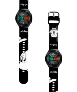 Correa Para Huawei GT2 E Mickey Mouse Negro
