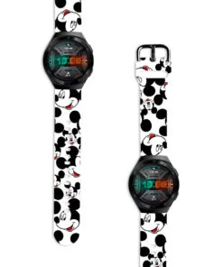 Correa Para Huawei GT2 E 46mm Mickey Mouse Blanco