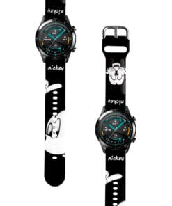 Correa Para Huawei GT2 46mm Mickey Mouse Negro