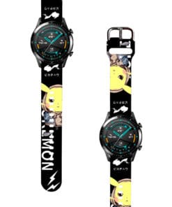 Correa Para Huawei GT2 46mm Pikachu Urbano Negro