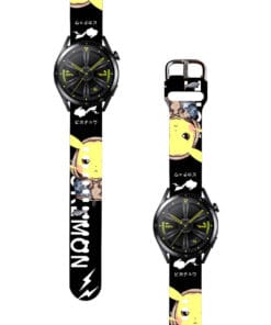 Correa Para Huawei GT3 Pikachu Urbano Negro