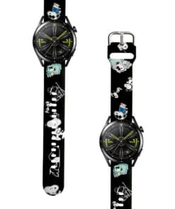 Correa Para Huawei GT3 Snoopy Negro