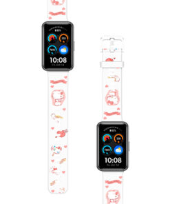 Correa Para Huawei Watch Fit Hello Kitty Pink