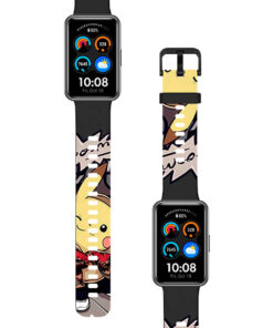 Correa Para Huawei Watch Fit Pikachu Urban Negro