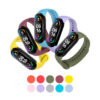 Correa Xiaomi Mi Band 5 y 6 Con Marco Negro