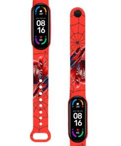 Correa Para Xiaomi Mi Band 5 y 6 SpiderMan