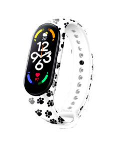 Correa Para Xiaomi Mi Band 7 Con Huellitas