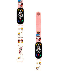 Correa Para Xiaomi Mi Band 7 Minnie Mouse Pink