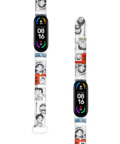 Correa Para Xiaomi Mi Band 7 One Piece Luffy Manga