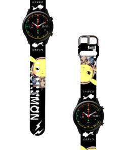 Correa Para Xiaomi Mi Watch Color Pikachu Urbano Negro