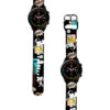 Correa Para Xiaomi Mi Watch Color Snoopy Cool Negro