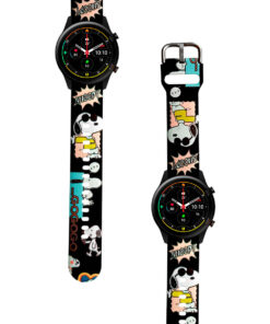 Correa Para Xiaomi Mi Watch Color Snoopy Cool Negro